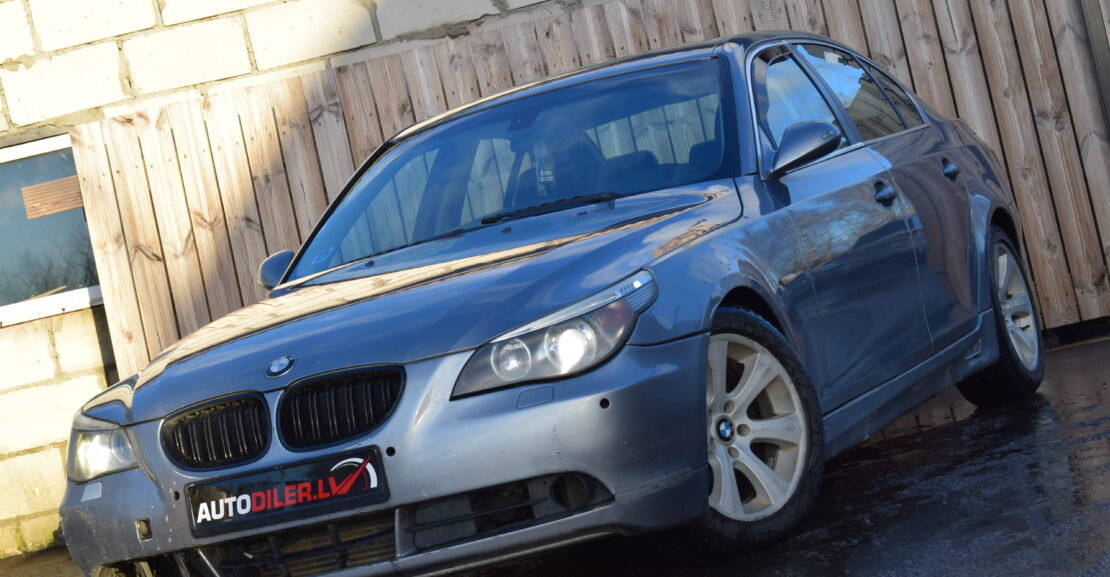 <b>BMW E60  AC Schnitzer 2.5D 130Kw, 2005.G Ar Svaigu teh.Apskati</b>