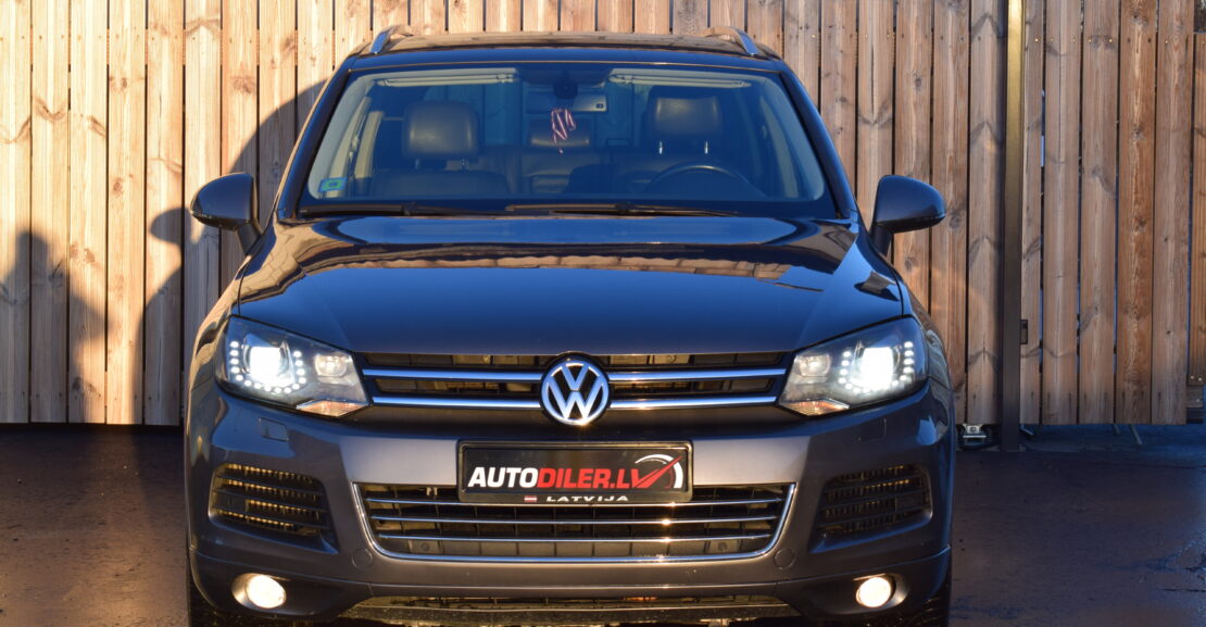 <b>VW Touareg 2012.G 3.0D 180Kw, BEZ Pneimo, AR 0%PIRMO IEMAKSU</b>