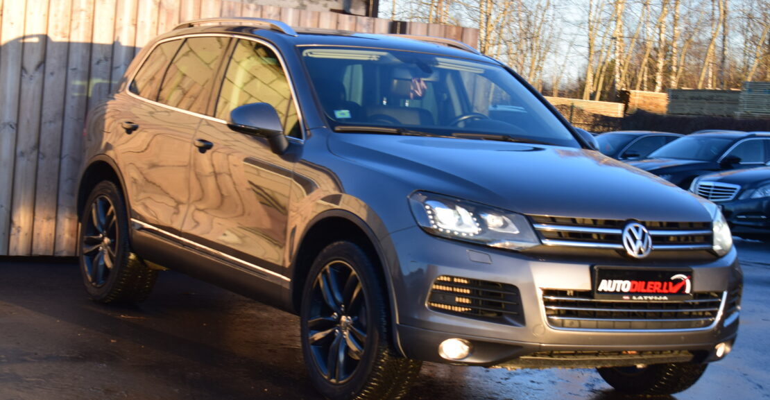 <b>VW Touareg 2012.G 3.0D 180Kw, BEZ Pneimo, AR 0%PIRMO IEMAKSU</b>