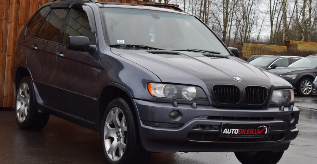 <b>BMW X5 2003.G. 3.0 Benzīns/Gāze, Bez Pirmās iemaksas</b>