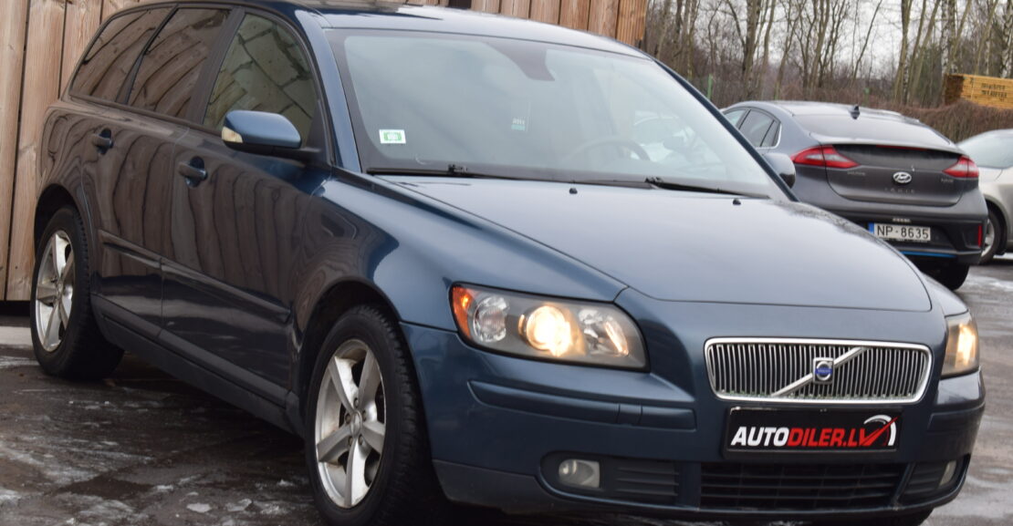 <b>Volvo V50 2.0D 100Kw, Ar Jaunu Teh.Apskati</b>