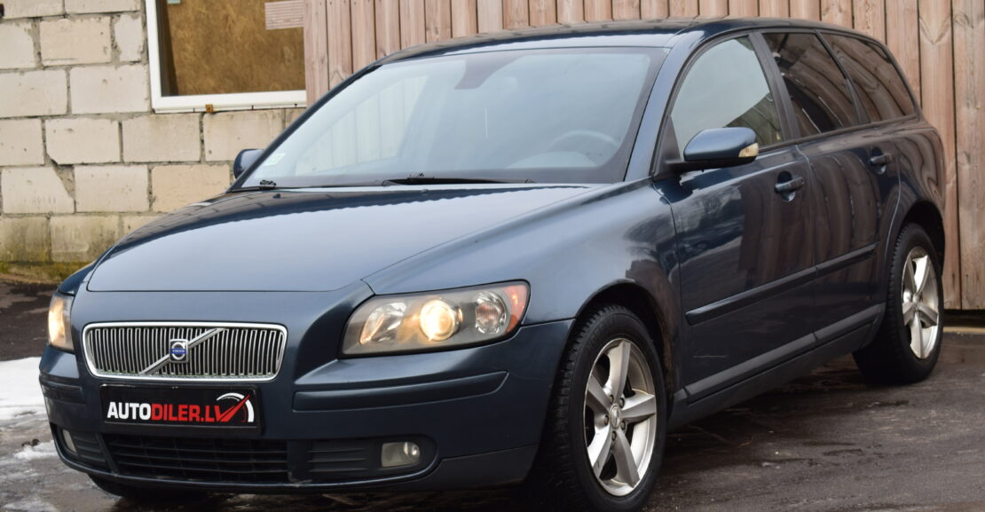 <b>Volvo V50 2.0D 100Kw, Ar Jaunu Teh.Apskati</b>