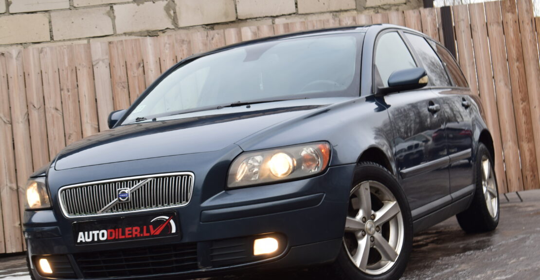 <b>Volvo V50 2.0D 100Kw, Ar Jaunu Teh.Apskati</b>